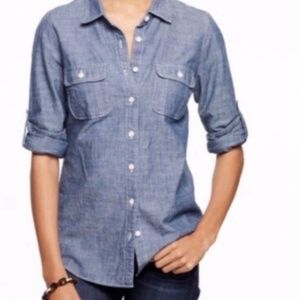J Crew denim shirt